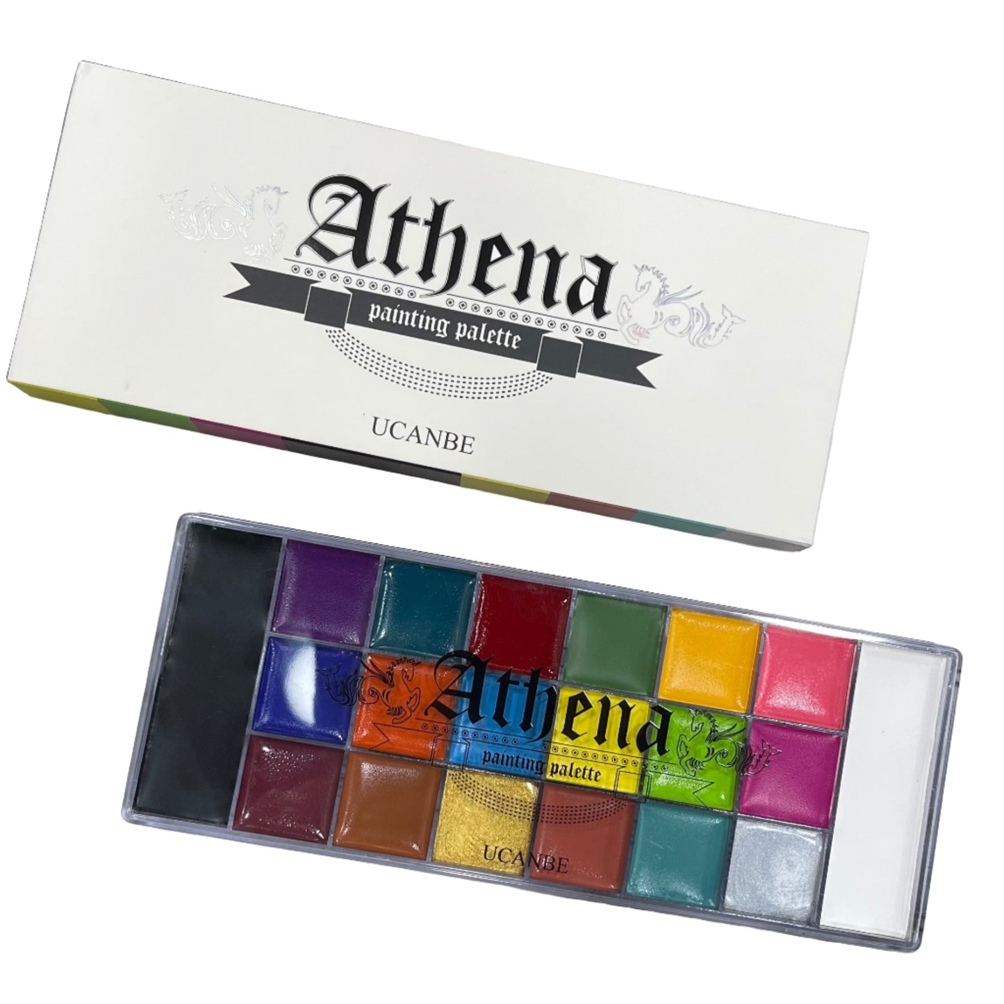 PALETA DE SOMBRAS CREMOSA ATHENA UCANBE