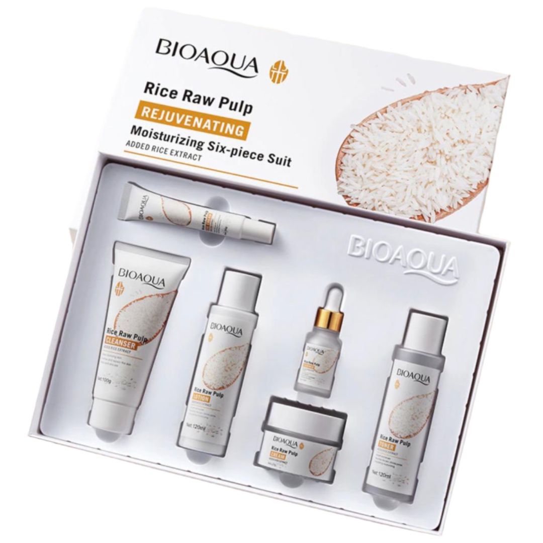 KIT DE SKIN CARE DE ARROZ BIOAQUA