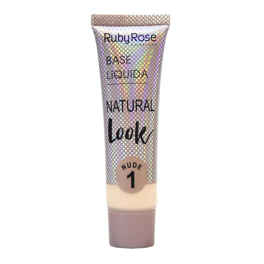 BASE LIQUIDA NATURAL LOOK RUBY ROSE