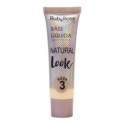 BASE LIQUIDA NATURAL LOOK RUBY ROSE